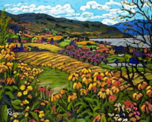 Sunflowers and Vineyards – Okanagan